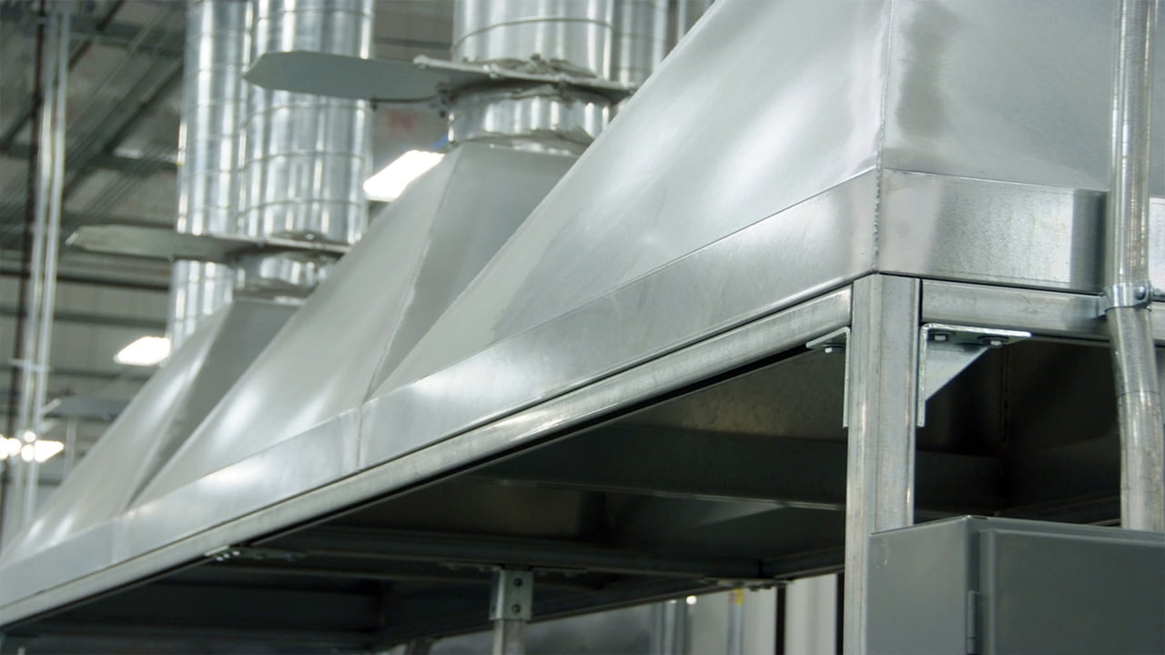 هود صنعتی | استیل و گالوانیزه