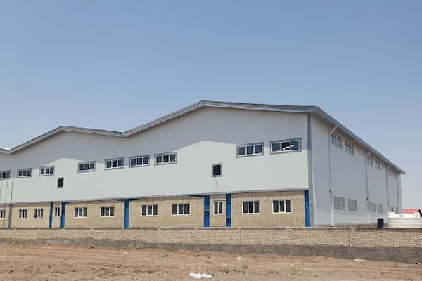 پروژه سالن تولید چراغ ال ای دی ستاره روشنایی پارس