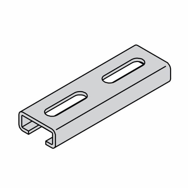 پروفیل فولادی C شکل 0.8×15×30